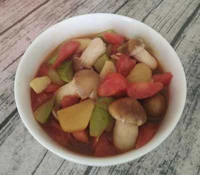 アガリクス・ブラゼイと野菜の煮込みレシピ