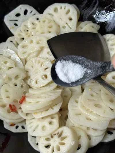 酸辣蓮根の作り方：6