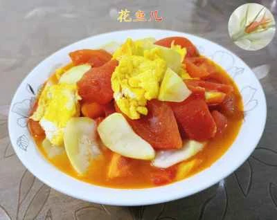 一夜にして花開くゆで卵とトマトのレシピ