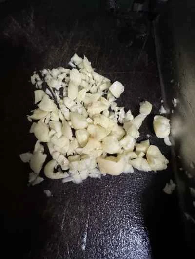 わさびバターカニの作り方：3