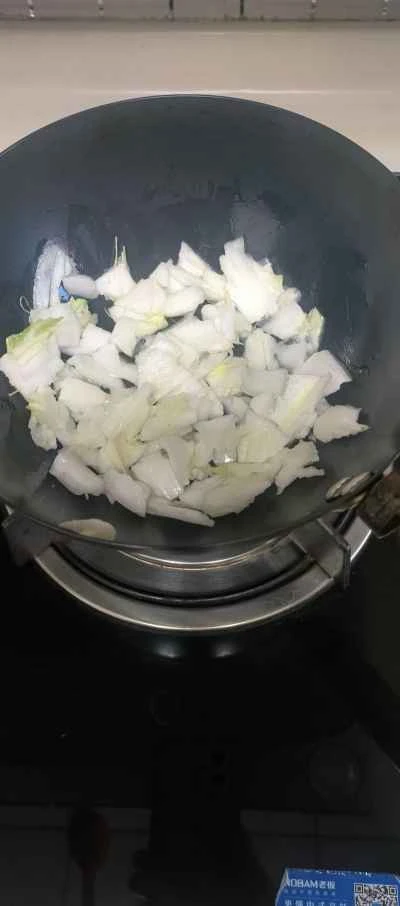 きくらげとキャベツの炒め物の作り方：2