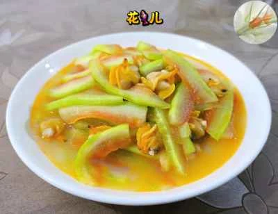 スイカの皮とアサリの炒め物のレシピ