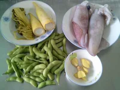 3つの珍味を使った塩漬け野菜炒めの作り方：1