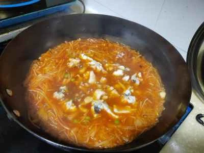 ゆでたヒラメの切り身の作り方：11