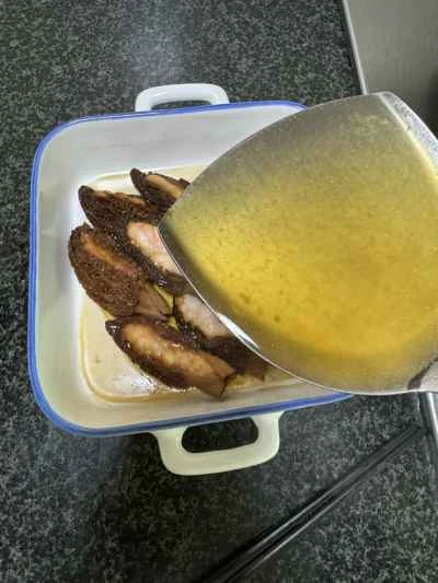 アミガサタケを詰めたエビペーストの作り方：10