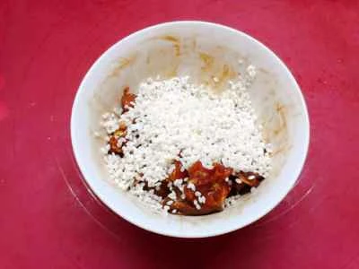 もち米入り蒸し豚スペアリブの作り方：6