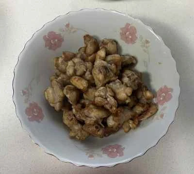 鶏肉とチリとジャガイモの炒め物の作り方：9