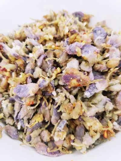 舌の上で春の味覚：蒸し藤の花 - レシピ手順：13