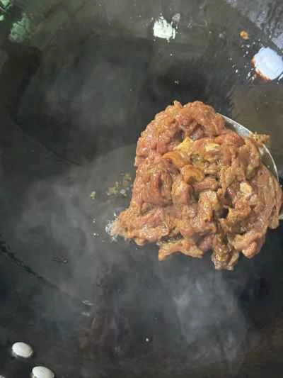 牛肉とアスパラガスの炒め物の作り方：5