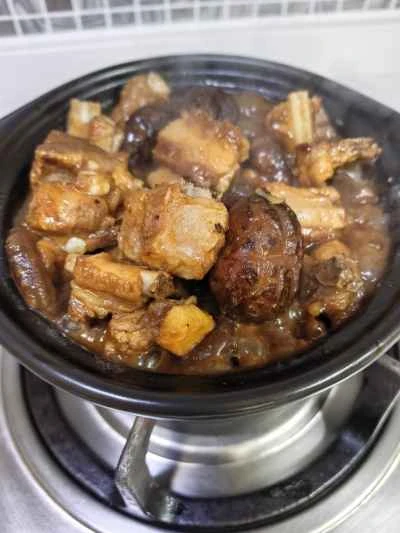 椎茸入り豚バラ肉の煮込みの作り方：12