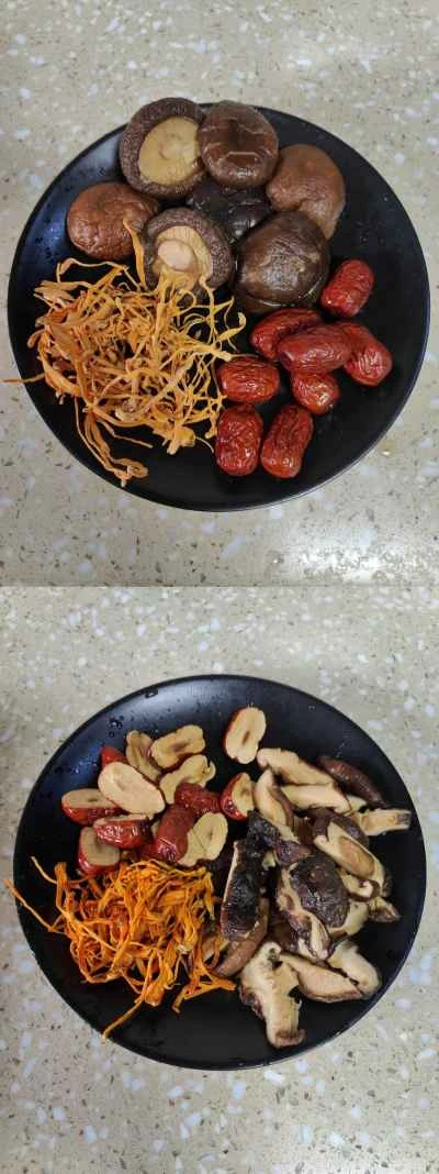 蓮の葉蒸し鶏のレシピ手順：3