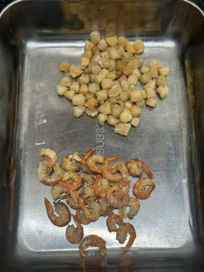 干しホタテと干しエビ入り冬瓜の煮込みの作り方：1