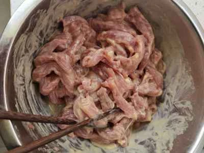 酢豚のレシピ手順：8