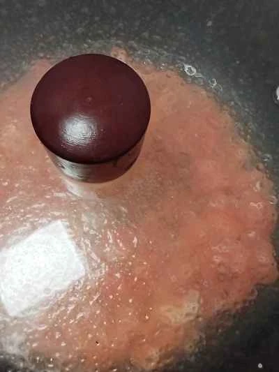 トマト入りスクランブルエッグの作り方：13