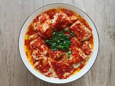 蒸し臭豆腐のレシピ