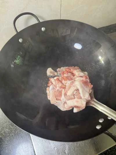 豚バラ肉とゴーヤの煮込みの作り方：5