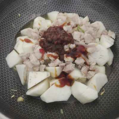 ひき肉とナスのスープの作り方：4