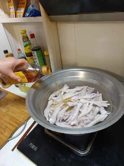 鶏足の煮込みレシピ手順：3