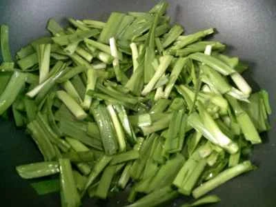 チャイブ入りスクランブルエッグの作り方：6