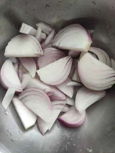 ベーコンと玉ねぎの炒め物の作り方：3