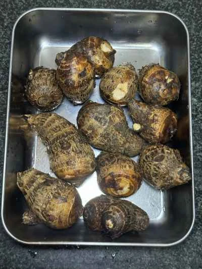 タロイモと牛肉の作り方：1