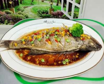 蒸しスズキのレシピ