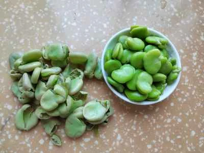 ズッキーニとそら豆の薄切り肉炒めの作り方：3