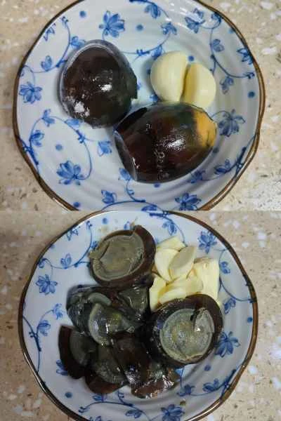 アマランサスのスープを作る手順：2