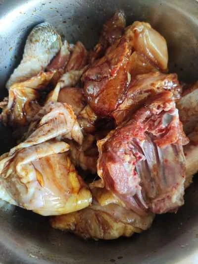 蒸し鶏とベビーチンゲン菜の作り方：4