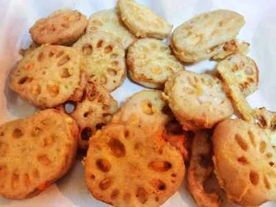 エビとレンコンのサンドイッチの作り方：10