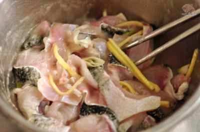 魚の酢漬けの作り方：2