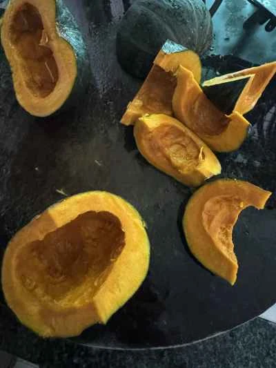 焼きベビーパンプキンレシピ手順：1