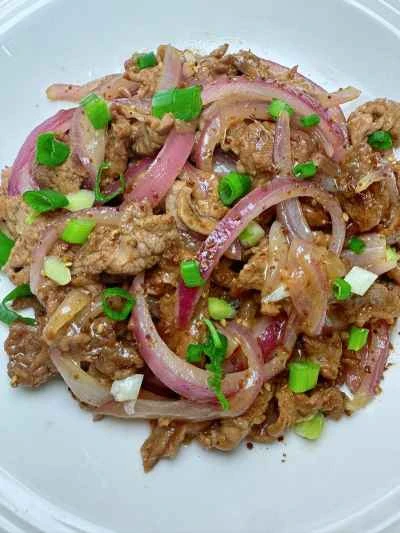 クミンと玉ねぎの牛肉炒めの作り方：12