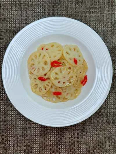 酸辣蓮根の作り方：8