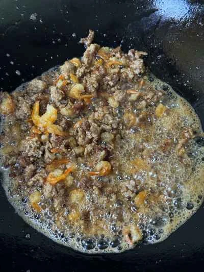 ひき肉と干しエビ入り冬瓜の煮込みの作り方：7