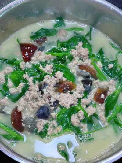 豆苗スープの作り方：10