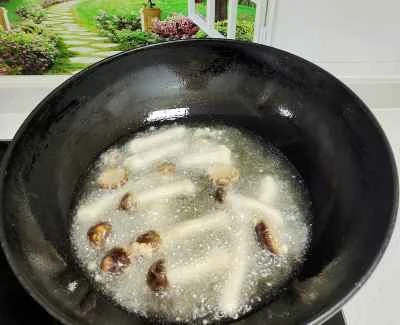 松茸ポテトチップスの作り方：7