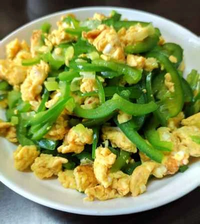 ピーマンと卵の炒め物のレシピ