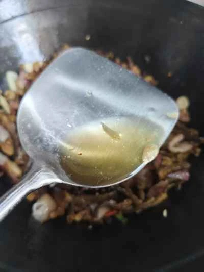 きのこ入り豚肉炒めの作り方：8