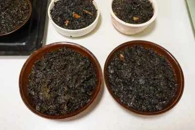 塩漬けカラシナを使った豚バラ肉の煮込みの作り方：15