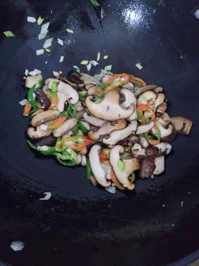 椎茸炒めの作り方：7