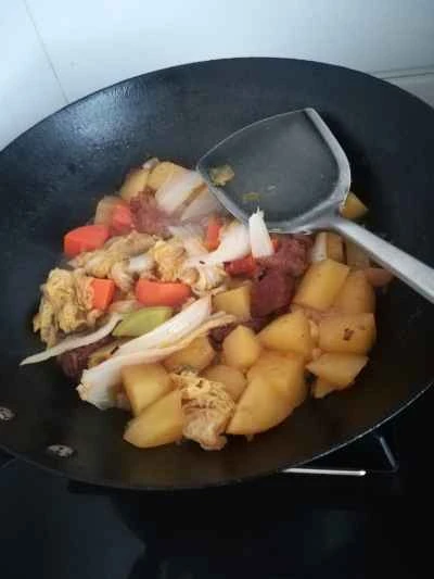 豆とニンジン入り牛肉の煮込みの作り方：7