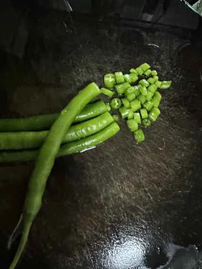 ピーマン豆腐の作り方：1