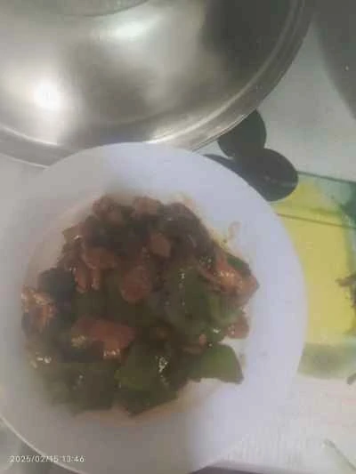 豚肉とピーマンの炒め物の作り方：9