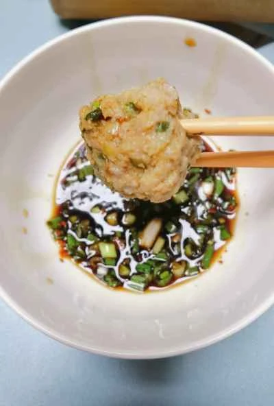 ゆでミートボール、怠け者のレシピ：13ステップ