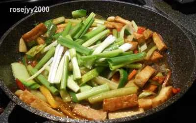 エビペースト豆腐細切りの作り方：9