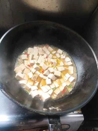 煮豆腐の作り方：4