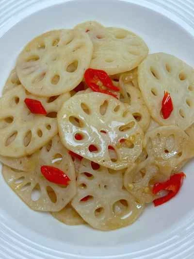 酸辣蓮根の作り方：11