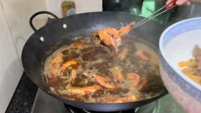 エビとビーフシチューの作り方：14