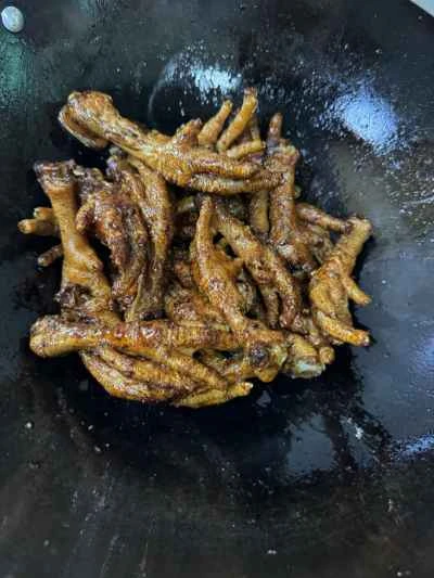 虎皮鶏足の作り方：10